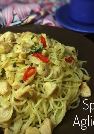 Foto resep Spaghetti Aglio e Olio