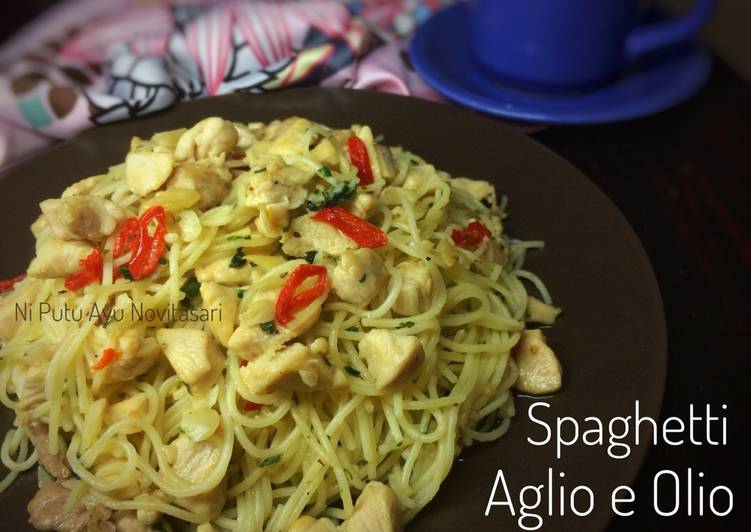 Resep Spaghetti Aglio e Olio, Bisa Manjain Lidah