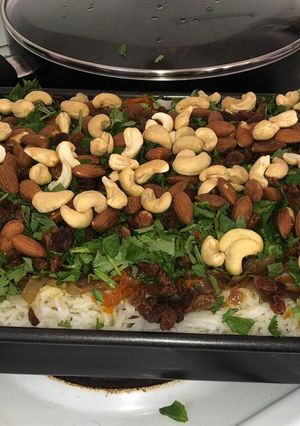 A picture of North Indian Biryani.