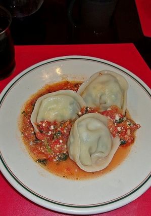 Una foto de Agnolotis express con tapas de empanadas