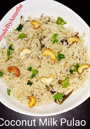 A picture of Coconut milk pulao.