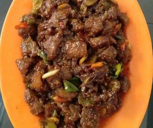 Gampangnya Membuat Sate Goreng Daging Sapi Pedas Gurih Mantul