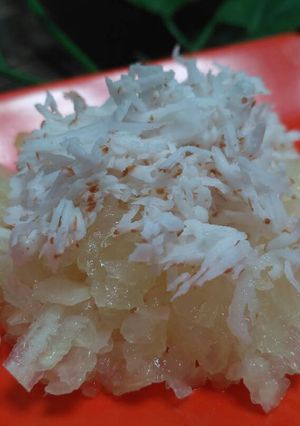 Foto resep Singkong Serut Kukus