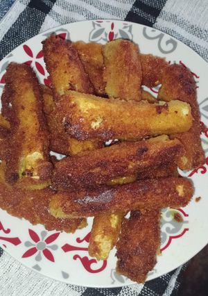 Una foto de Bastones veganos de zucchini