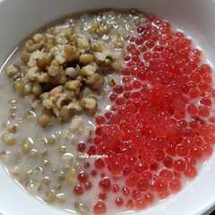 Resep bubur kacang ijo dan mutiara রেসিপির প্রধান ছবি