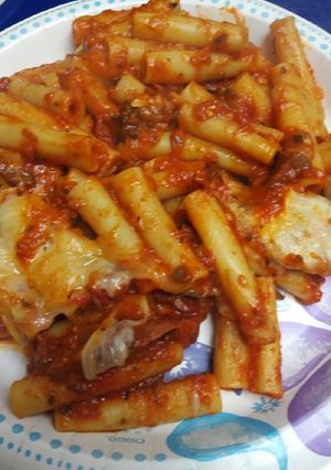 A picture of Baked Ziti.