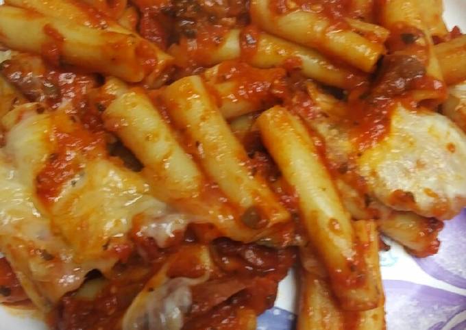 How to Make Homemade Baked Ziti