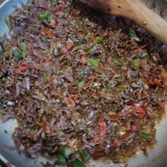 A picture of Fried Omena(dagaa).