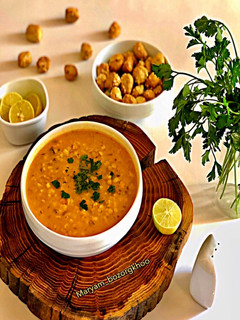 عکسی از دستور سوپ جو