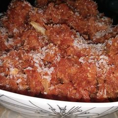 A picture of Gajar ka halwa.