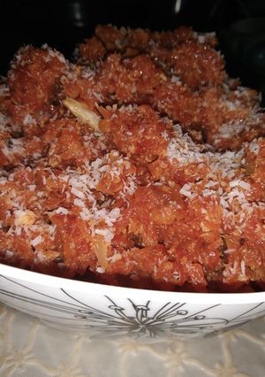 A picture of Gajar ka halwa.