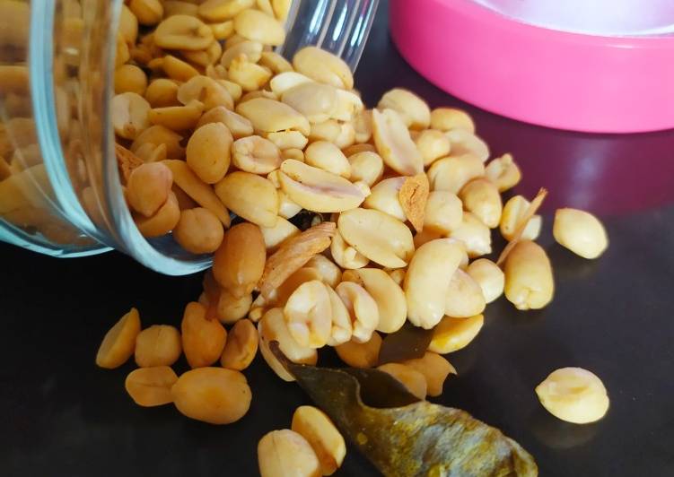 Cara Memasak Kacang Goreng Bawang Yang Gurih