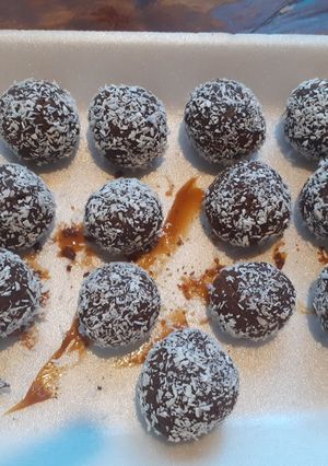 Una foto de Trufas para la merienda