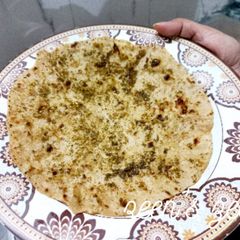 A picture of Thyme or Za'atar Rotis.