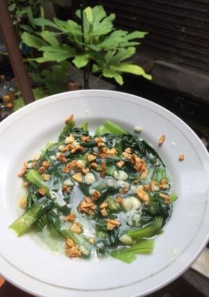 Foto resep Pokcoy tumis bawang putih
