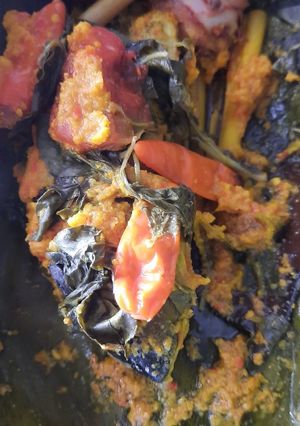 Foto resep Pepes ikan mas ala sunda