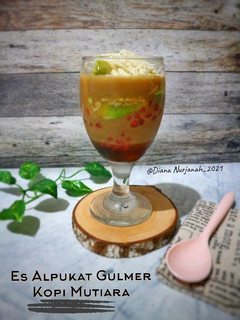 Foto resep Es Alpukat Gulmer Kopi Mutiara