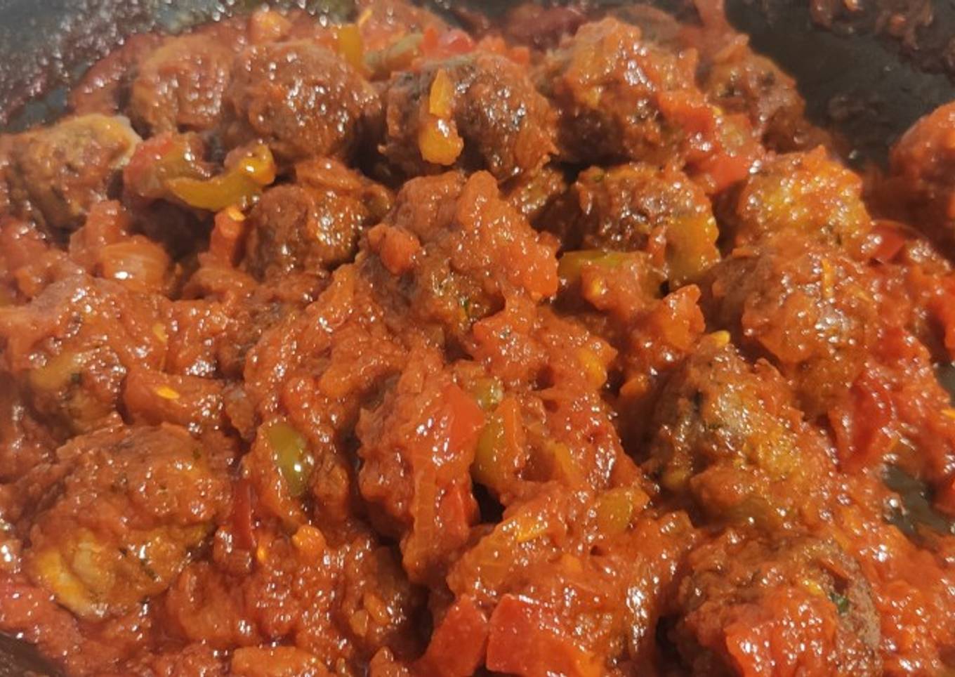 Albóndigas con sofrito - sin lactosa