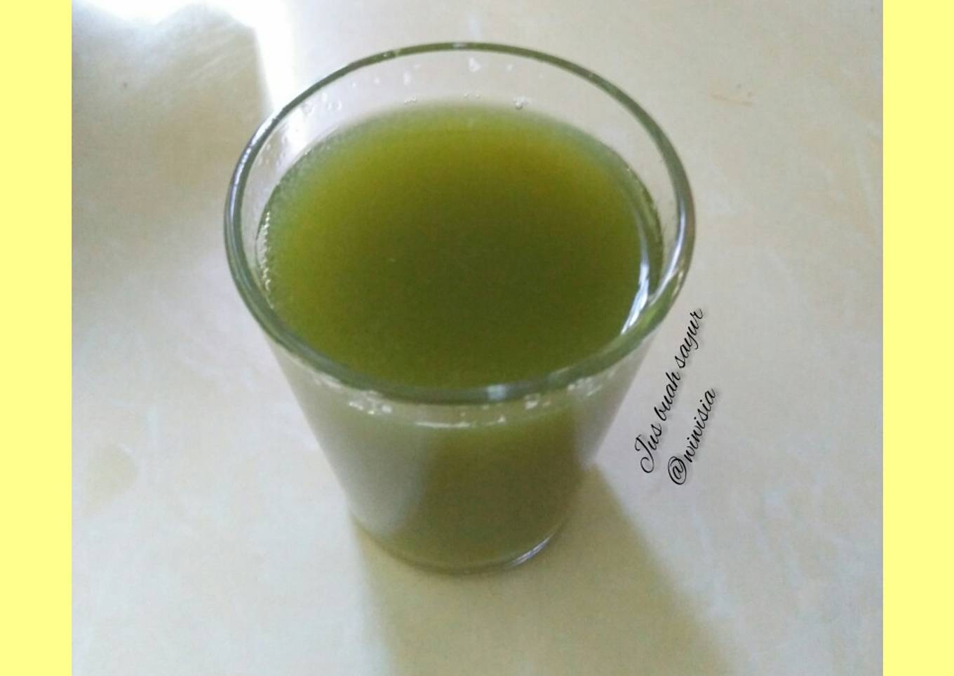 Jus buah sayur