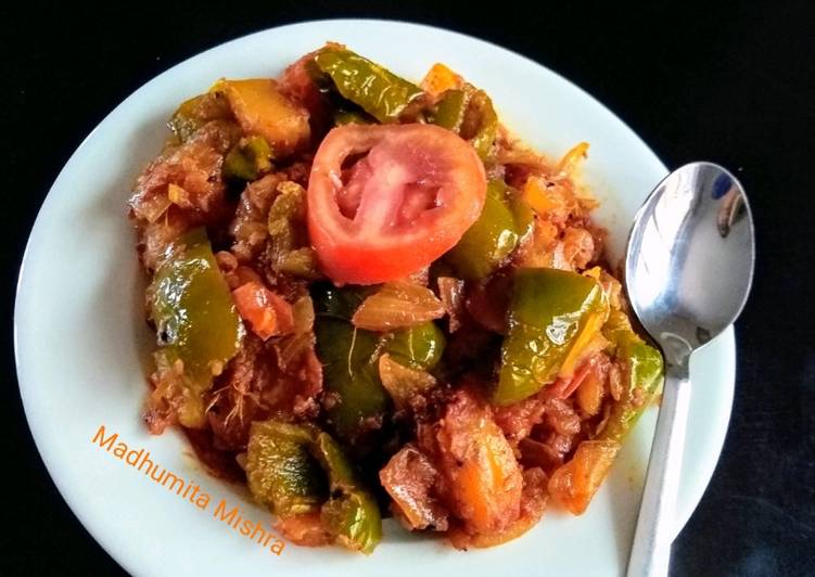 Capsicum and Potato Masala