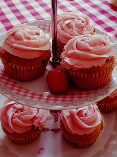 Himbeer-Cupcakes Rezepthauptbild