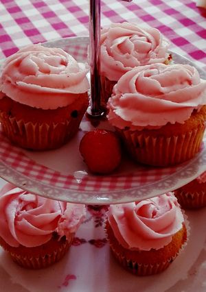 Himbeer-Cupcakes Rezepthauptbild