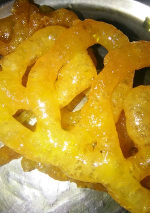 चावल के आटे की जलेबी (chawal ke aate ki jalebi recipe in Hindi) रेसिपी मुख्य फोटो