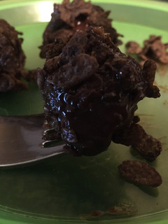 A picture of Cereal balls.
