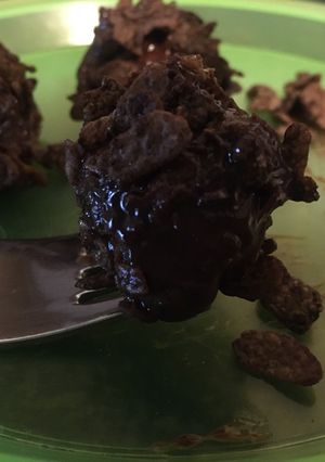 A picture of Cereal balls.
