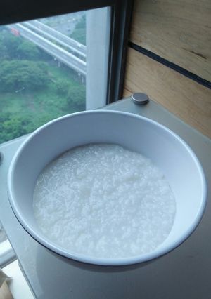 Foto resep Bubur Polos Magic Com