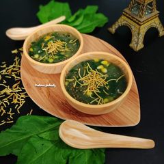 A picture of Spinach Corn Soup.