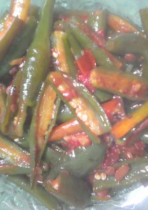 Foto resep Tumis cabe ijo tauco