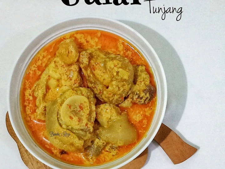 Cara Gampang Membuat Resep Gulai Tunjang yang Lezat