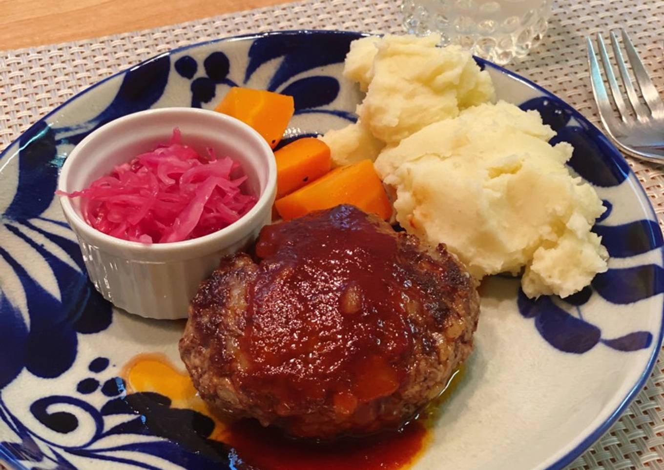 Japanese hamburger steak - Hambagu / ハンバーグ 🤤💗