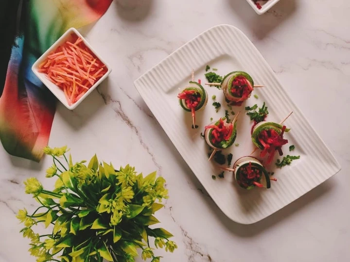 Easy Ways Prepare|Recipe} Cucumber Roll Anti-Fail