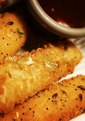 Une photo de Croquettes pommes de terre et mozzarella