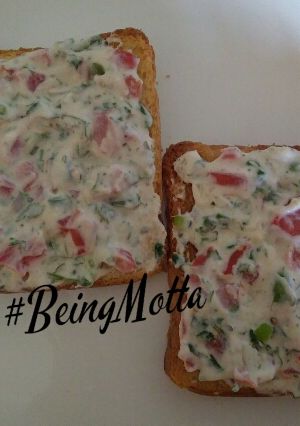 A picture of Herbs Cheese Toast.