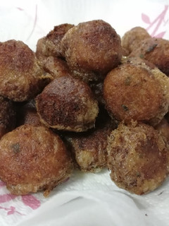 Una foto de Buñuelos o albóndigas de Bacalao🐟