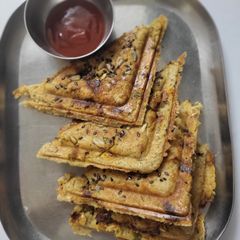 A picture of No Bread Sandwich.