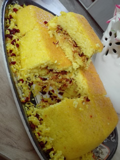 عکسی از دستور ته چین مرغ