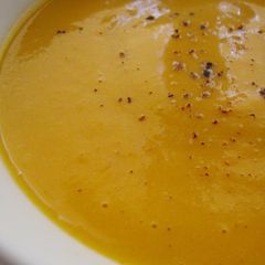 Simple Creamy Butternut Squash Soup A picture of Simple Creamy Butternut Squash Soup.