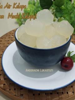 Foto resep Bola Air Kelapa (Isian Mochi Kelapa)
