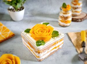 Foto resep Mango Float Cake ala Filipina