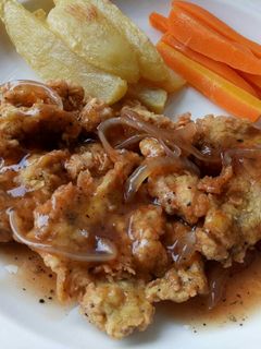 Foto resep Black Pepper Steak Crispy