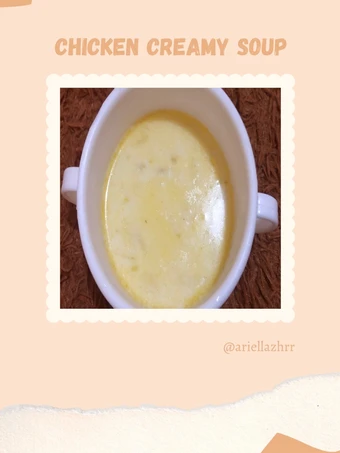 Cara Gampang Membuat Resep Mpasi 8m+ chicken creamy soup yang Enak Banget Anti Ribet, Bisa Manjain Lidah