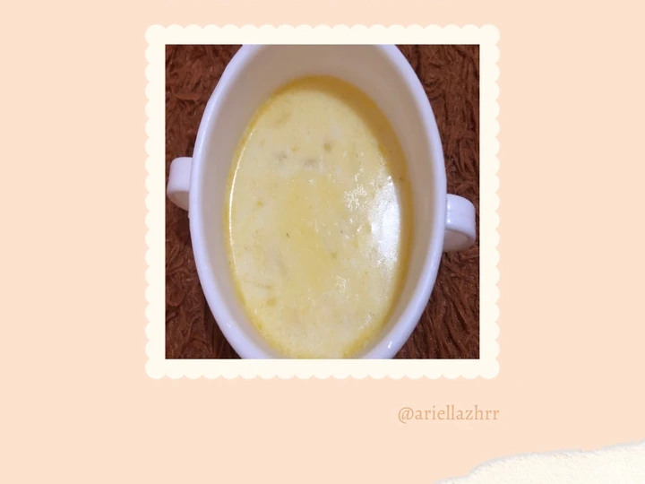 Cara Gampang Membuat Resep Mpasi 8m+ chicken creamy soup yang Enak Banget Anti Ribet, Bisa Manjain Lidah