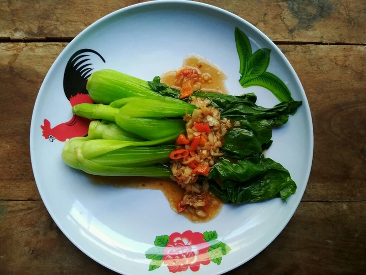 Easy Way Prepare Pokcoy Bawang Putih Saus Tiram the So Delicious Perfect