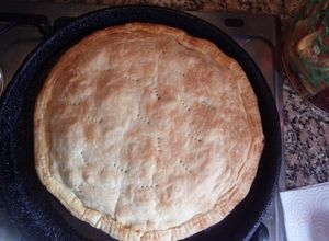 Una foto de Tarta de róbalo a la fueguina