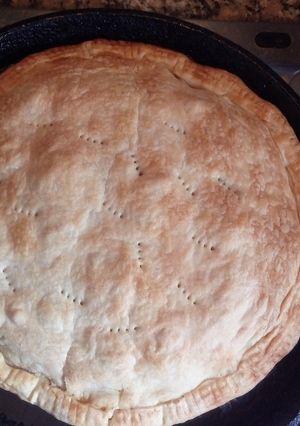 Una foto de Tarta de róbalo a la fueguina