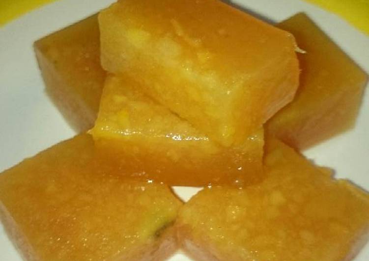 Puding ubi kuning